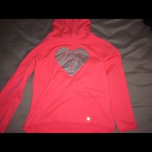 Kids pink hoodie